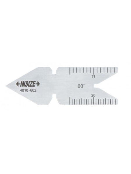 Mynd af Center Gauge metric 60°