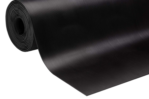 Mynd af Gúmmí.Fínrifflað 3mm  1mtr breitt