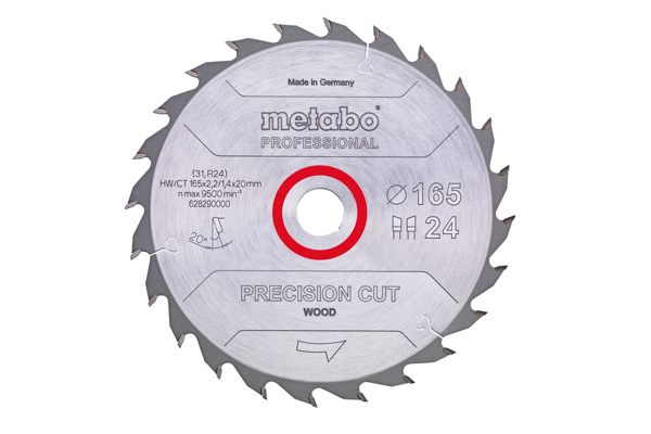 Mynd af Hjólsagarbl 160mm x 20 Z24 WZ prec.cut