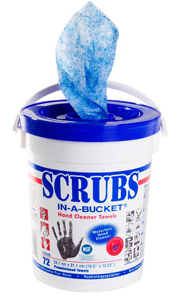 Mynd af Hreinsiklútar Scrubs 72stk.