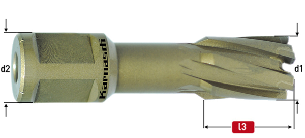 Mynd af Kjarnabor 61x55mm