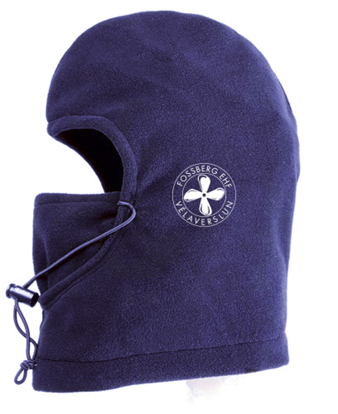 Mynd af Lambhúshetta fleece Blá m.logo