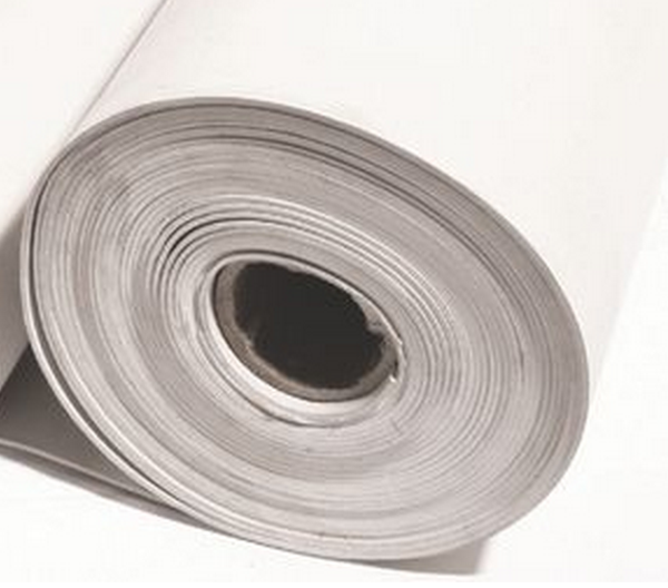 Mynd af Matvæla gúmmí 6,0mm hvítt/140cm