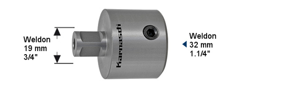 Mynd af Millistykki Weldon 19-32mm