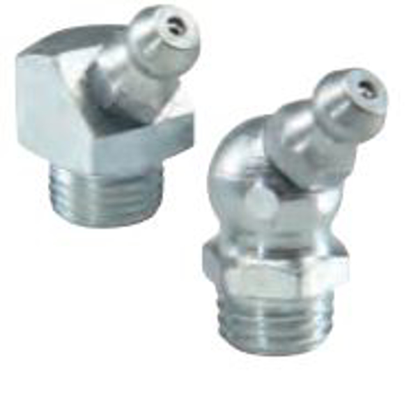 Mynd af Ryðfr.smurkoppur 6mm 45°