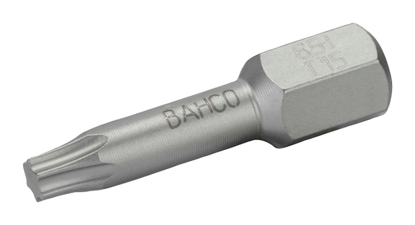 Mynd af Skrúfbiti TX20 L25 mm 5stk RYÐFRÍTT