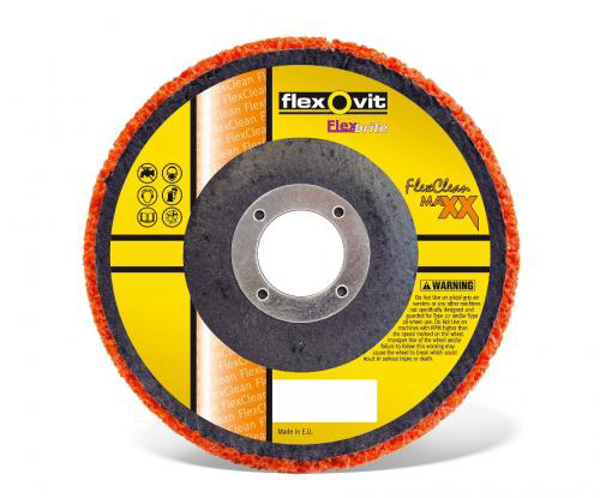 Mynd af Slípiskífa 125mm Blaze Flexclean orange