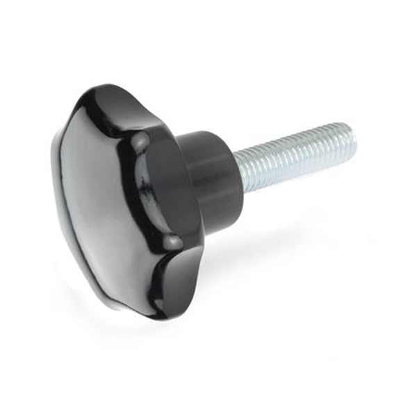 Mynd af Stjörnuhnúður m/bolta M10x30 glans
