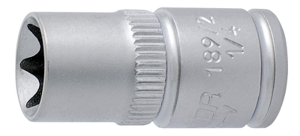 Mynd af Toppur E-torx - 1/4" drif