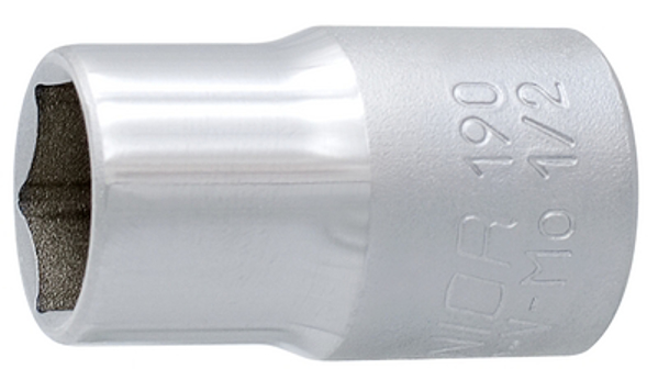 Mynd af Toppur millimetra - 1/2" drif  6punkta