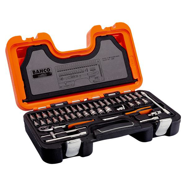 Mynd af Topplyklasett 1/4" 46 hlutir